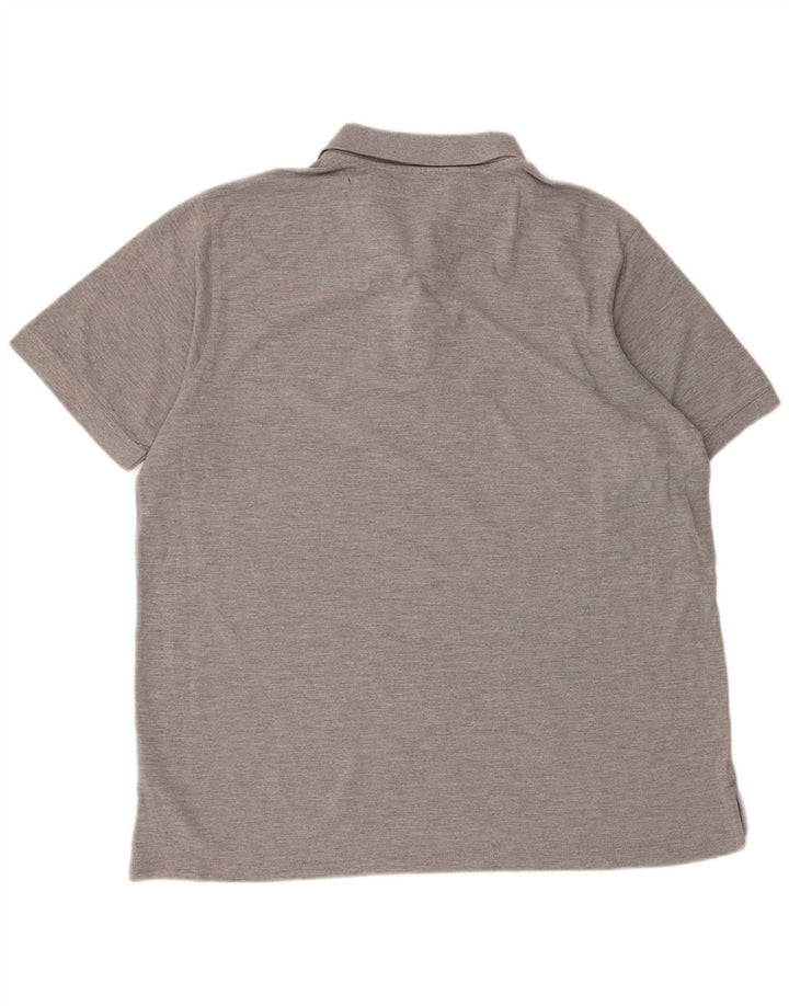 Pierre Cardin Mens Polo Shirt XL Grey Cotton