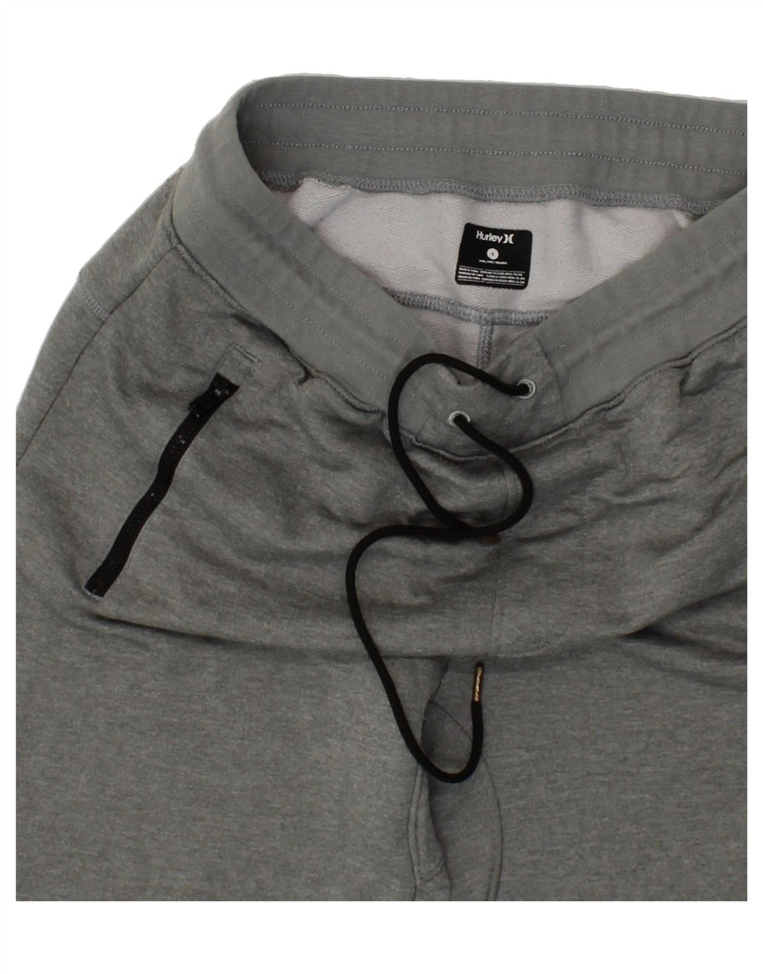 HURLEY Mens Tracksuit Trousers Joggers Small  Grey Polyester Vintage Hurley and Second-Hand Hurley from Messina Hembry 