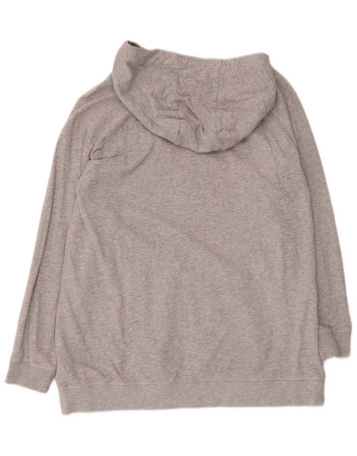Crew Clothing Mens Hoodie Jumper Medium Grey Flecked Cotton