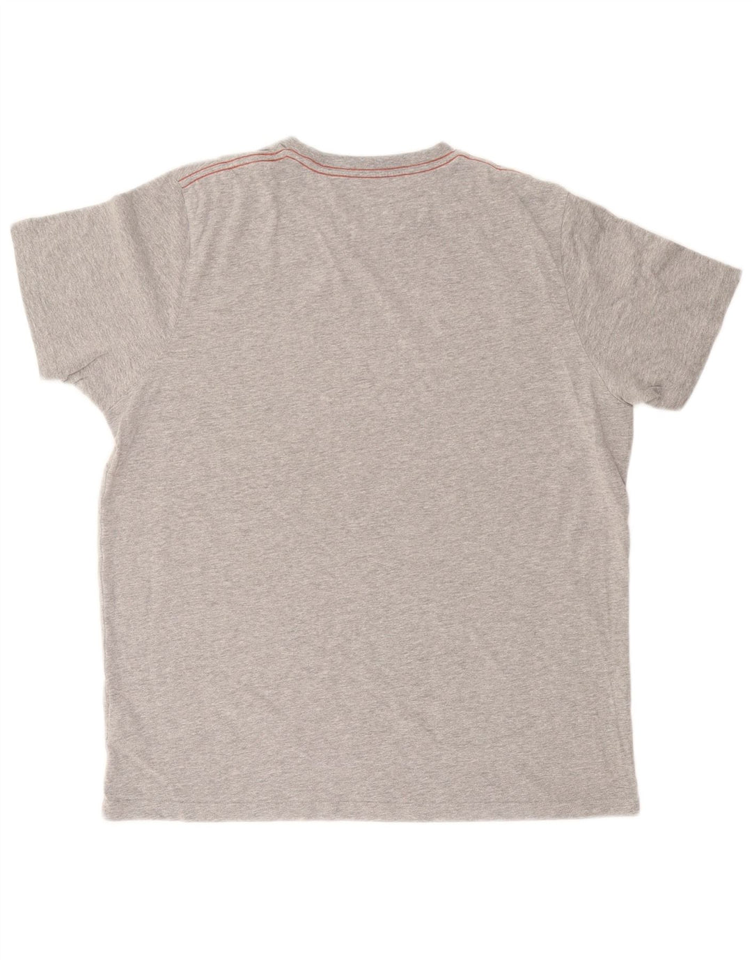 WEIRD FISH Mens Graphic T-Shirt Top Large Grey Cotton