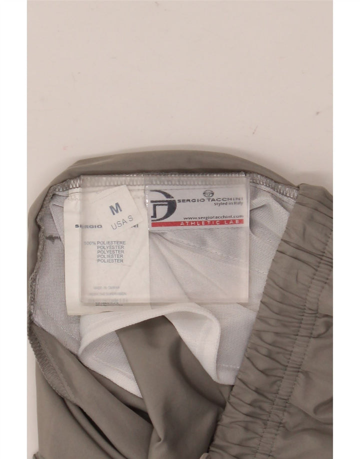 Sergio Tacchini Mens Capri Tracksuit Trousers Medium  Grey Polyester