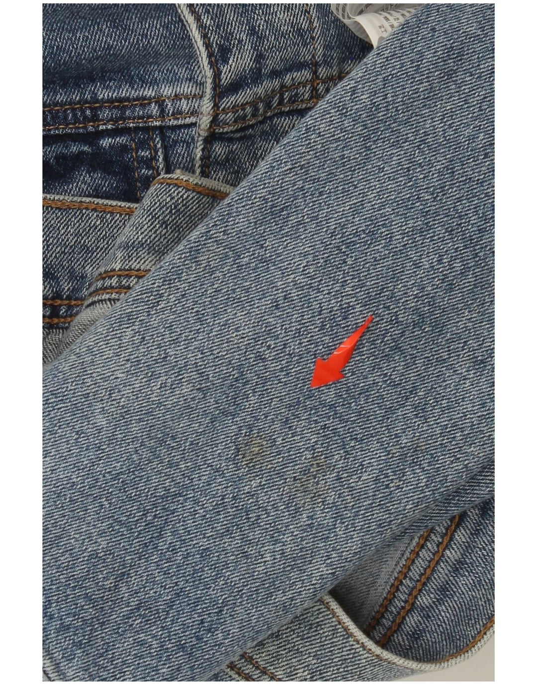 ABERCROMBIE & FITCH Boys Denim Jacket 13-14 Years Blue Cotton