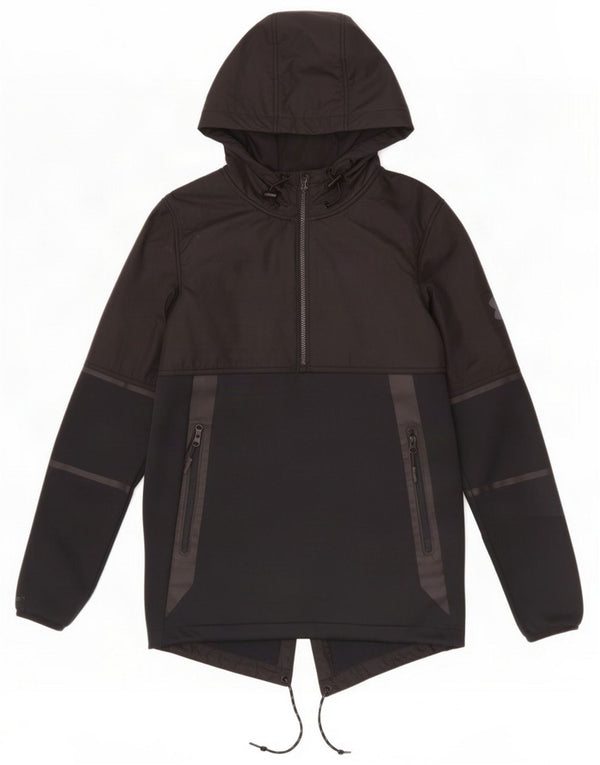 Under Armour Mens Loose Fit Hooded Pullover Parka Jacket UK 34 XS Black