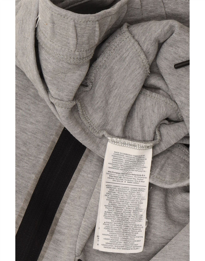Nike Mens Tracksuit Trousers Joggers Medium  Grey Cotton