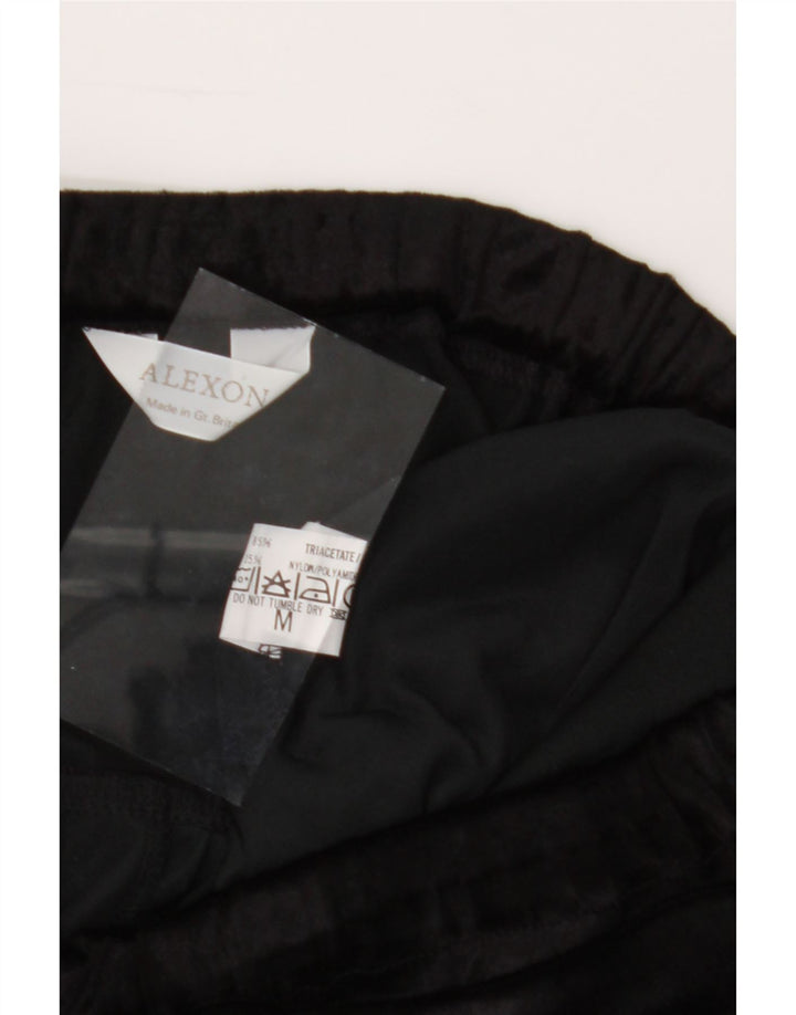 ALEXON Womens A-Line Skirt Medium W30  Black Triacetate Vintage ALEXON and Second-Hand ALEXON from Messina Hembry 