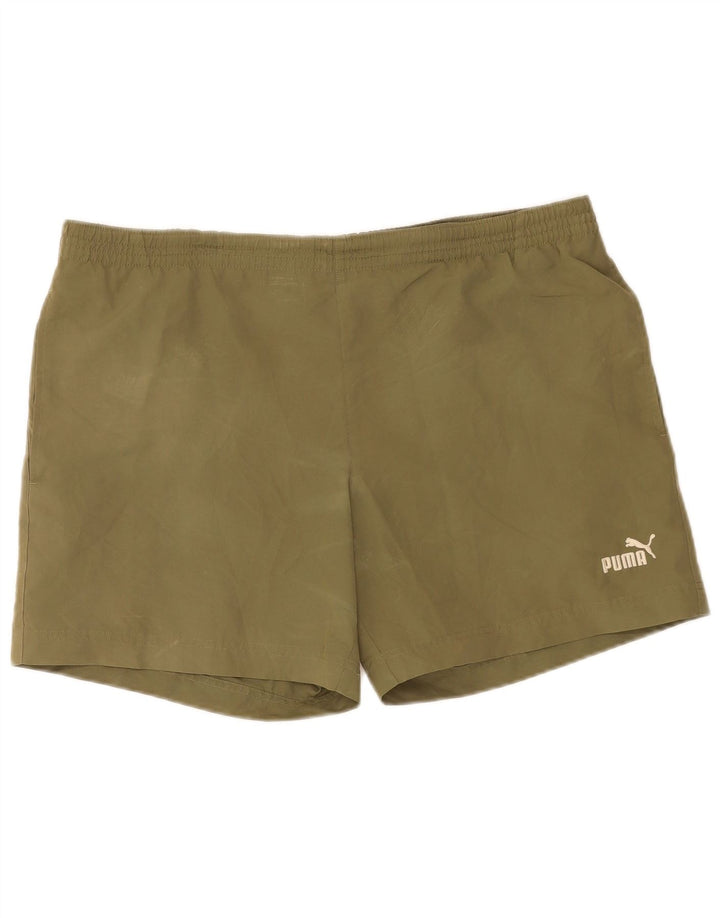 Puma Mens Sport Shorts Large  Khaki