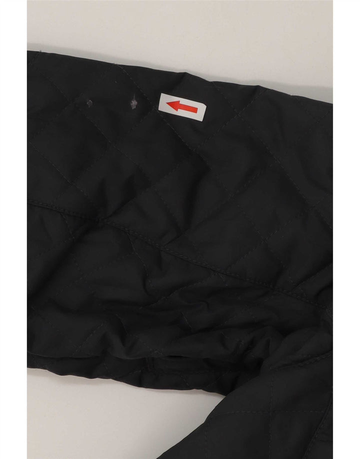 Columbia Womens Quilted Jacket UK 10 Small Grey Polyester