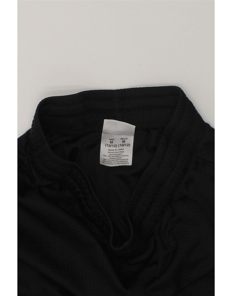 ADIDAS Boys Sport Shorts 10-11 Years Medium Black Polyester | Vintage Adidas | Thrift | Second-Hand Adidas | Used Clothing | Messina Hembry 