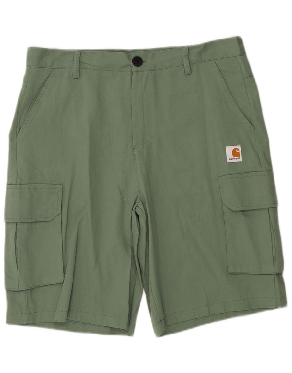 Carhartt Mens Cargo Shorts Medium W32 Green