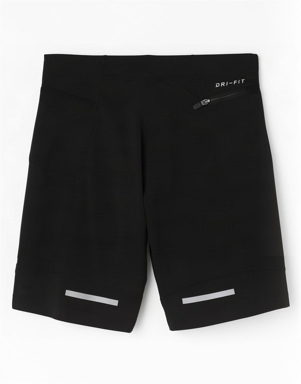 Nike Mens Running Sport Shorts UK 8 Small Black Polyester Sports