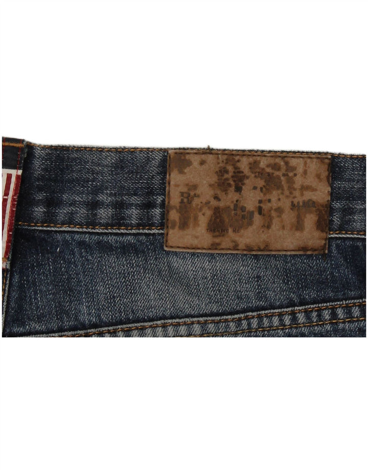 Vintage Womens Straight Jeans W30 L33 Blue