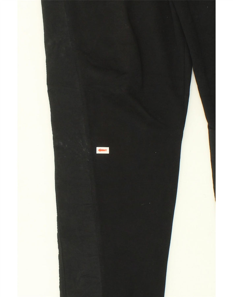 CALVIN KLEIN Womens Tracksuit Trousers Joggers UK 18 XL Black Cotton | Vintage Calvin Klein | Thrift | Second-Hand Calvin Klein | Used Clothing | Messina Hembry 