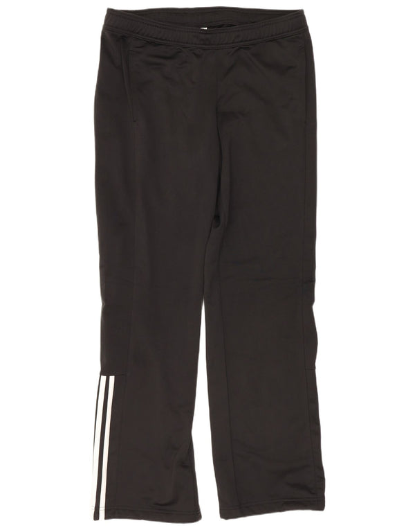 Adidas Womens Regular Tracksuit Trousers UK 12/14 Medium Black Sports