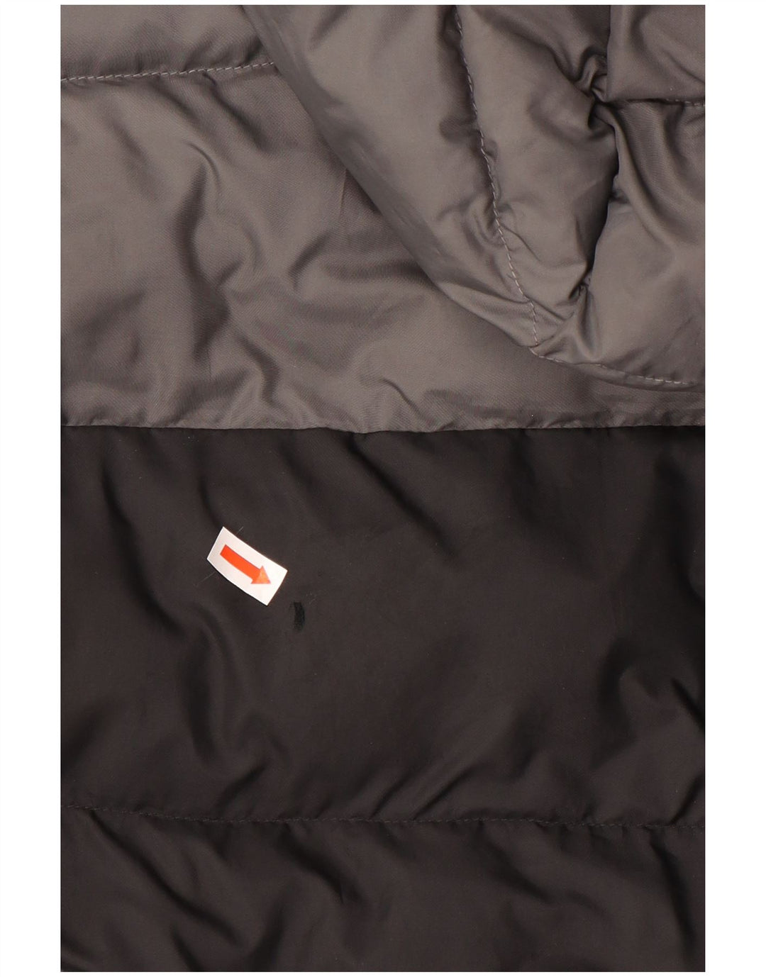 Adidas Boys Hooded Padded Jacket 13-14 Years Black Colourblock Polyester