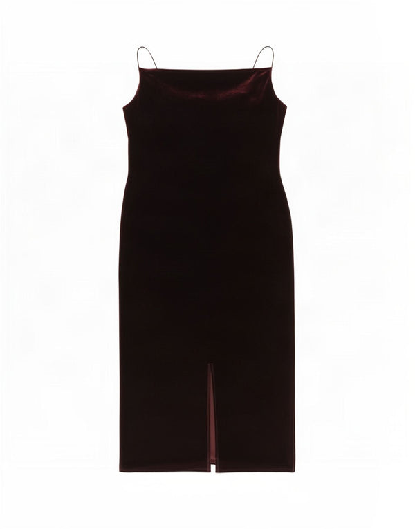 Dorothy Perkins Womens Sleeveless Sheath Dress UK 20 2XL Burgundy Polyester