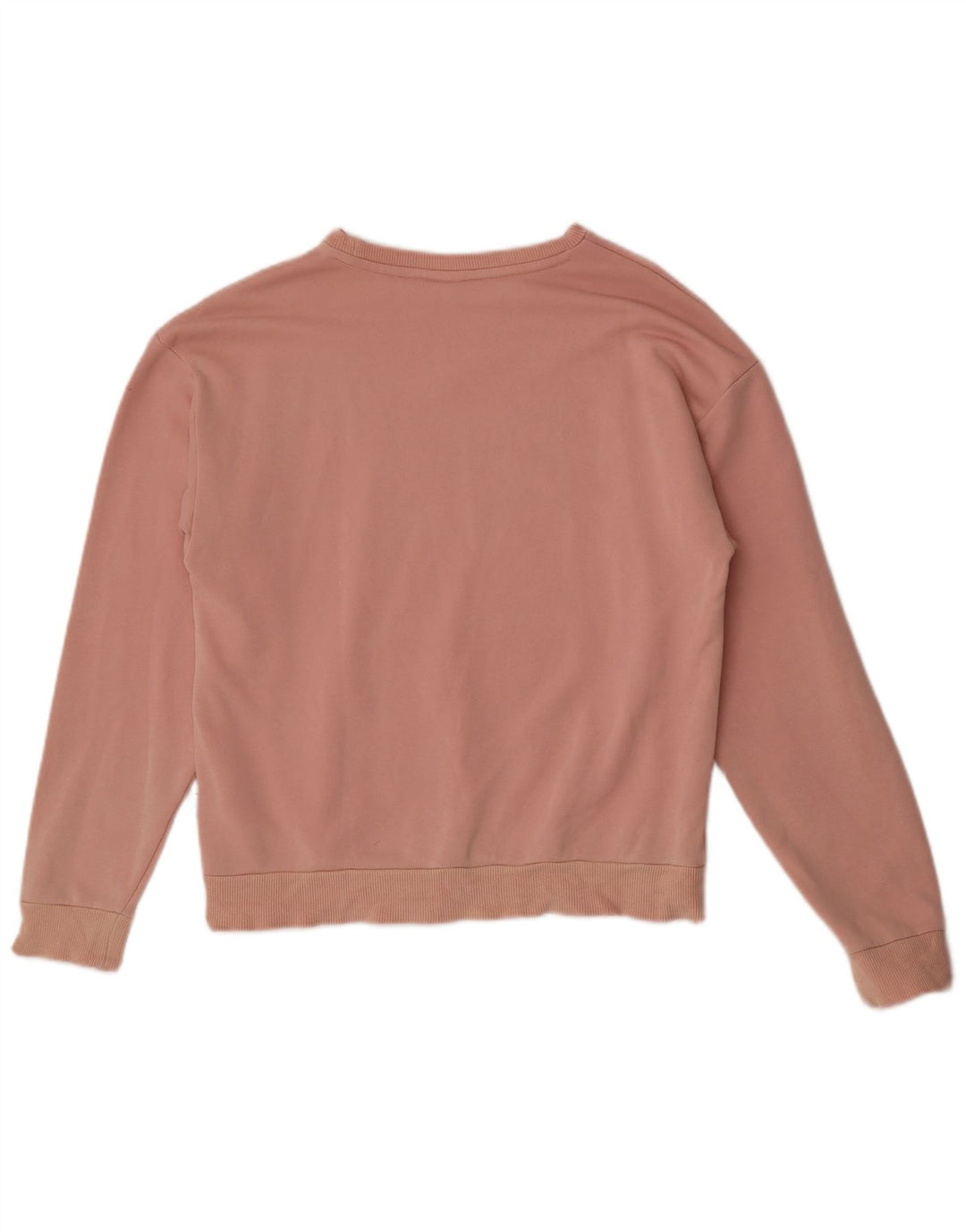 Puma Womens Graphic Oversized Sweatshirt Jumper UK 10 Small Pink Cotton