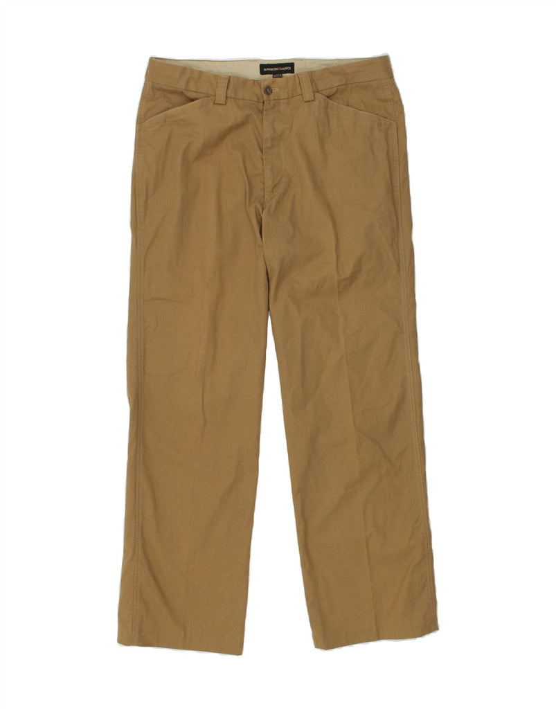 MARLBORO CLASSICS Mens Straight Casual Trousers IT 54 2XL W38 L32 Beige | Vintage Marlboro Classics | Thrift | Second-Hand Marlboro Classics | Used Clothing | Messina Hembry 