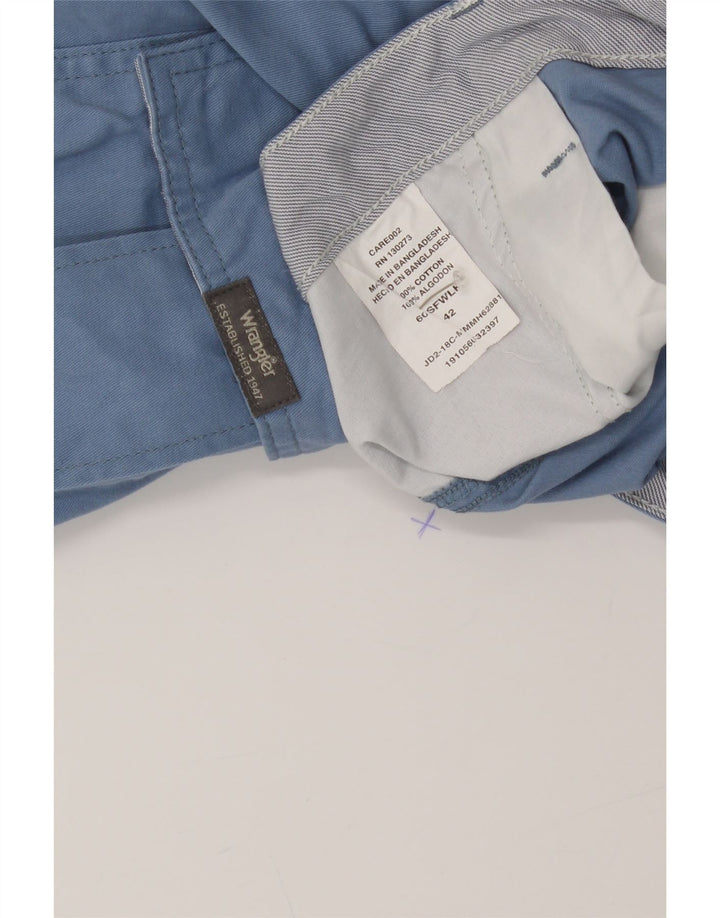WRANGLER Mens Cargo Shorts W42 2XL Blue Cotton Vintage Wrangler and Second-Hand Wrangler from Messina Hembry 