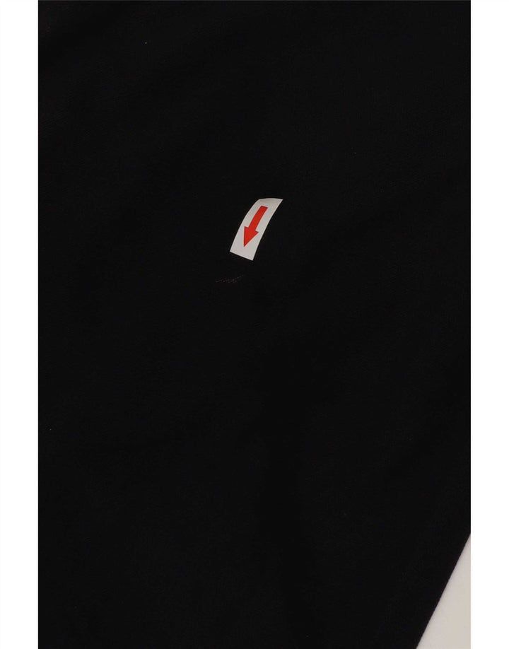 Jeckerson Mens Polo Shirt Medium Navy Blue Colourblock Cotton