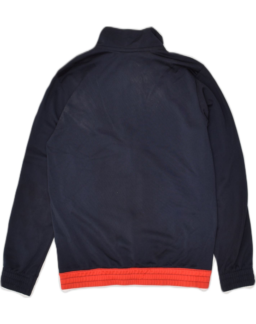 ADIDAS Boys Graphic Tracksuit Top Jacket 9-10 Years Navy Blue Polyester | Vintage Adidas | Thrift | Second-Hand Adidas | Used Clothing | Messina Hembry 