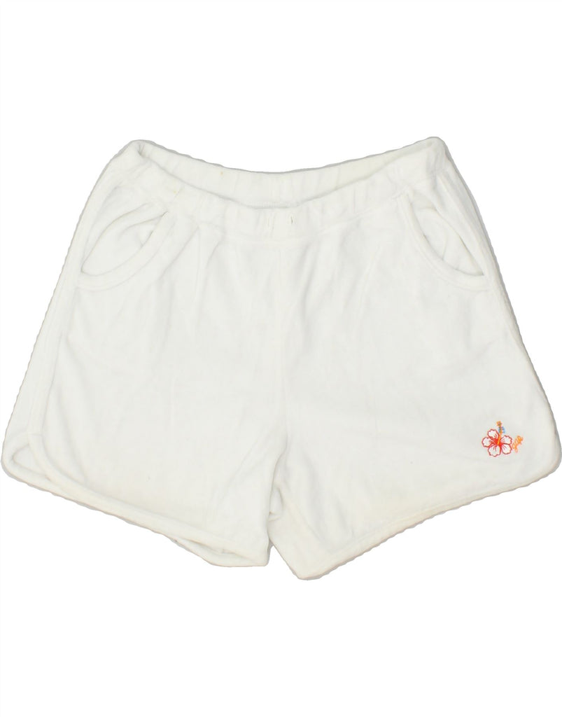 GAP Womens Sport Shorts UK 20 2XL White Cotton | Vintage Gap | Thrift | Second-Hand Gap | Used Clothing | Messina Hembry 