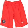 NIKE Mens Paris Saint- Germain Graphic Sport Shorts Small  Red Polyester Vintage Nike and Second-Hand Nike from Messina Hembry 
