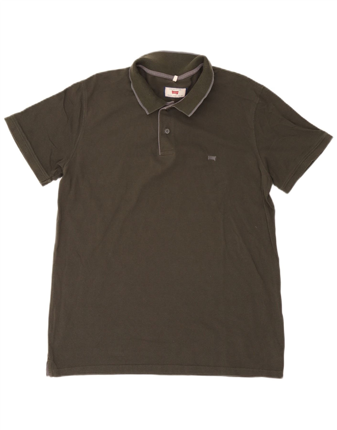 Carrera Mens Regular Fit Polo Shirt XL Khaki Cotton