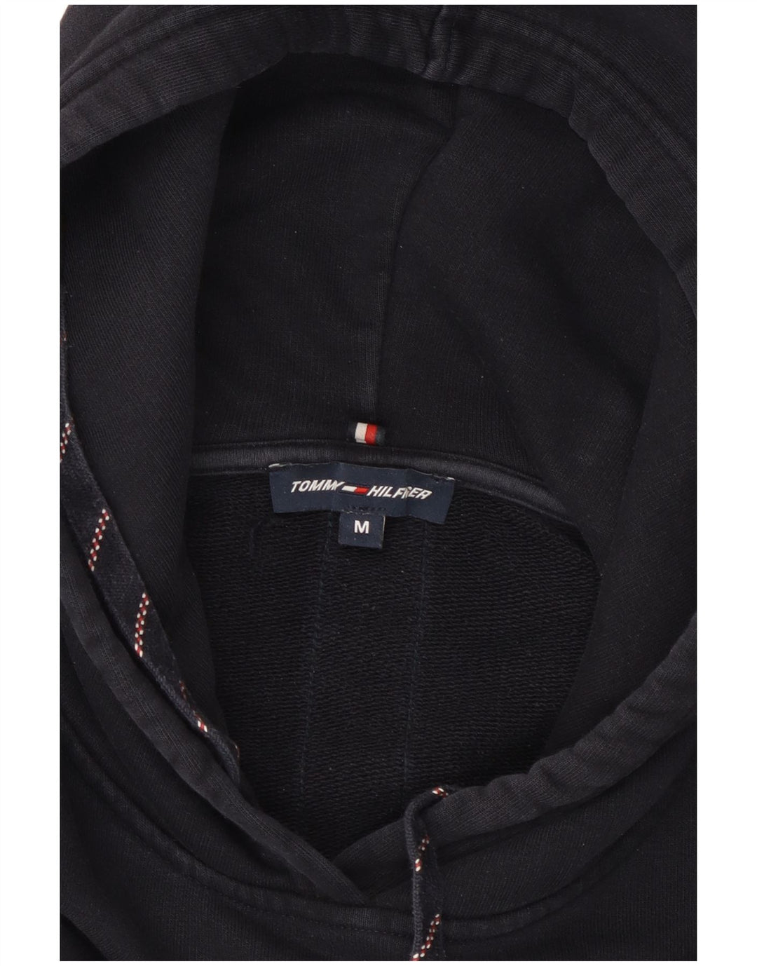 Tommy Hilfiger Womens Oversized Hoodie Jumper UK 14 Medium Navy Blue