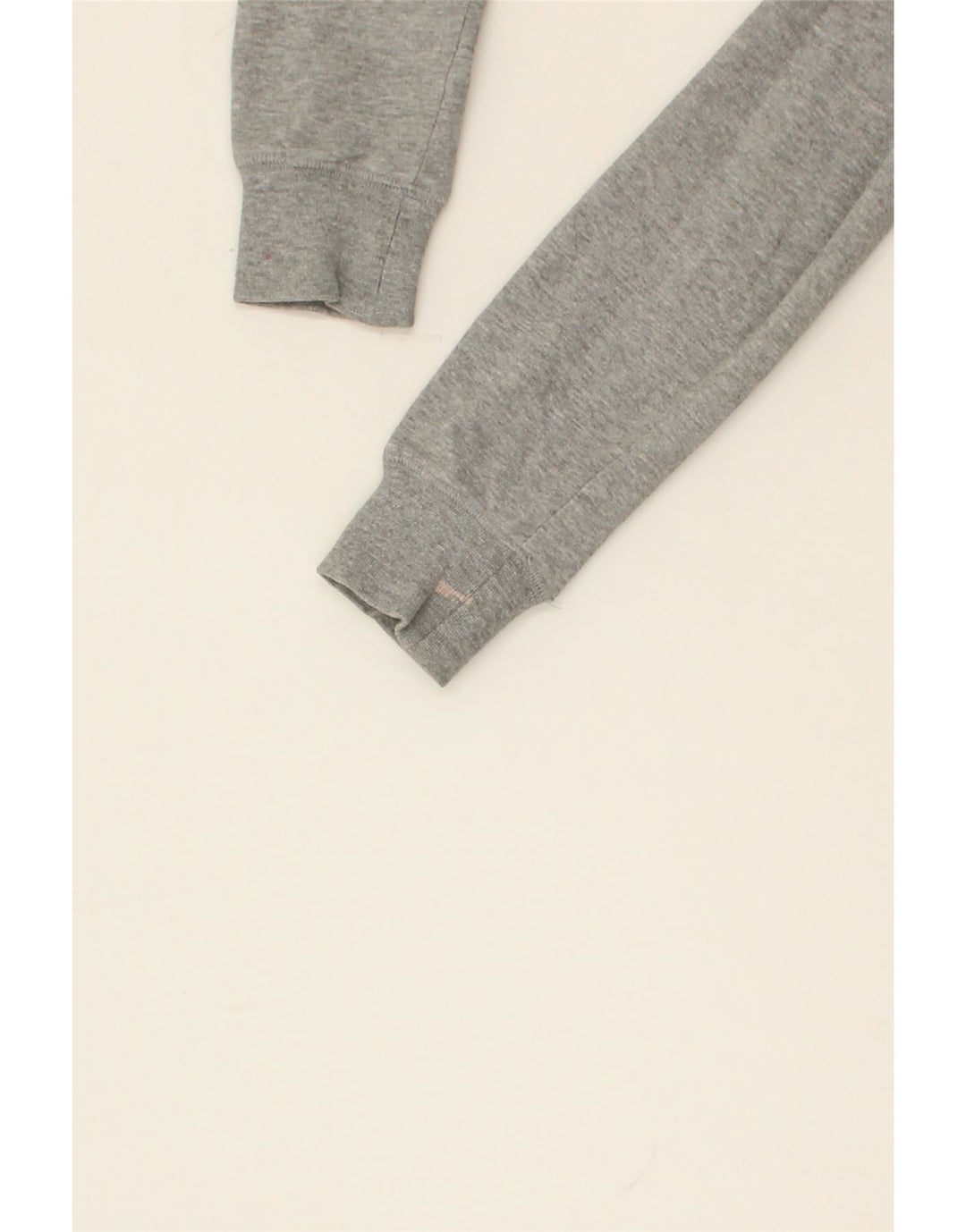 NIKE Womens Zip Hoodie Sweater UK 10 Small Grey Polyester Vintage Nike and Second-Hand Nike from Messina Hembry 