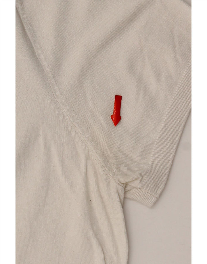 Zara Mens T-Shirt Top Medium White
