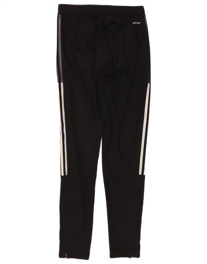 ADIDAS Mens Aeroready Tracksuit Trousers Small  Black Polyester