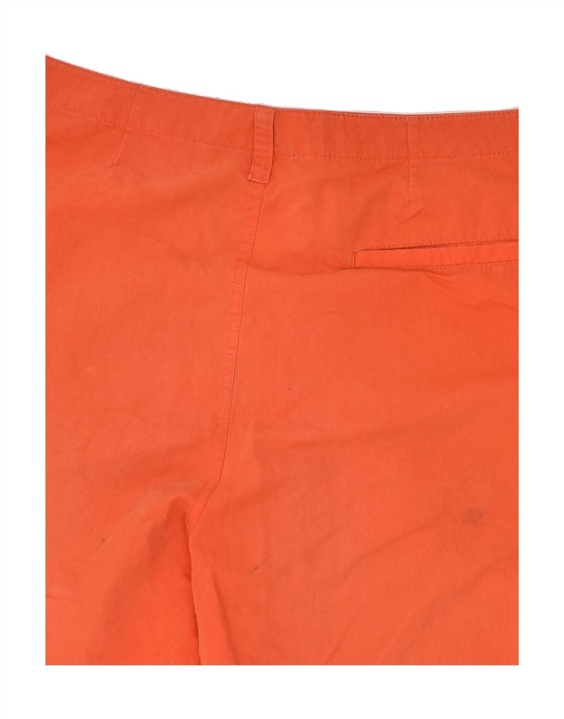HELLY HANSEN Mens Cargo Shorts Large W34  Orange Cotton | Vintage Helly Hansen | Thrift | Second-Hand Helly Hansen | Used Clothing | Messina Hembry 