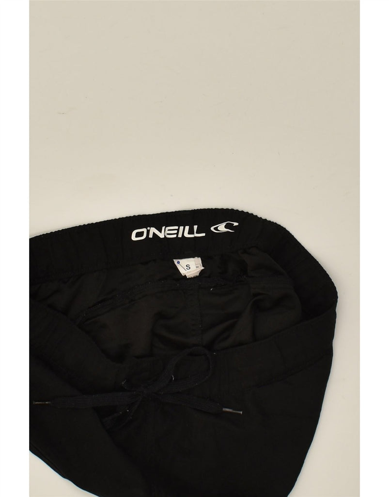 O'NEILL Womens Sport Shorts UK 10 Small Black Polyester | Vintage O'Neill | Thrift | Second-Hand O'Neill | Used Clothing | Messina Hembry 