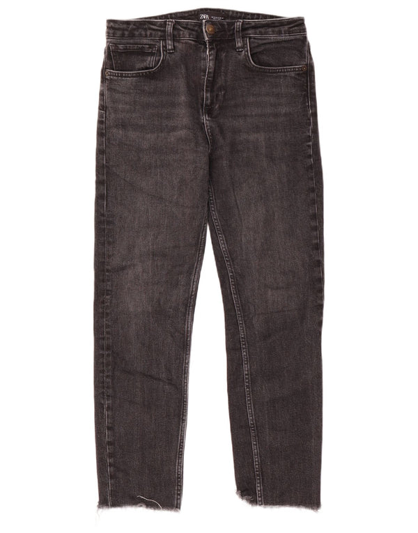 Zara Womens Slim Jeans EU 40 Medium W30 L27 Grey