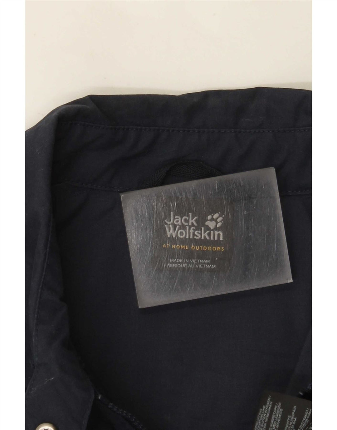 Jack Wolfskin Womens Utility Jacket UK 12 Medium Navy Blue Polyester