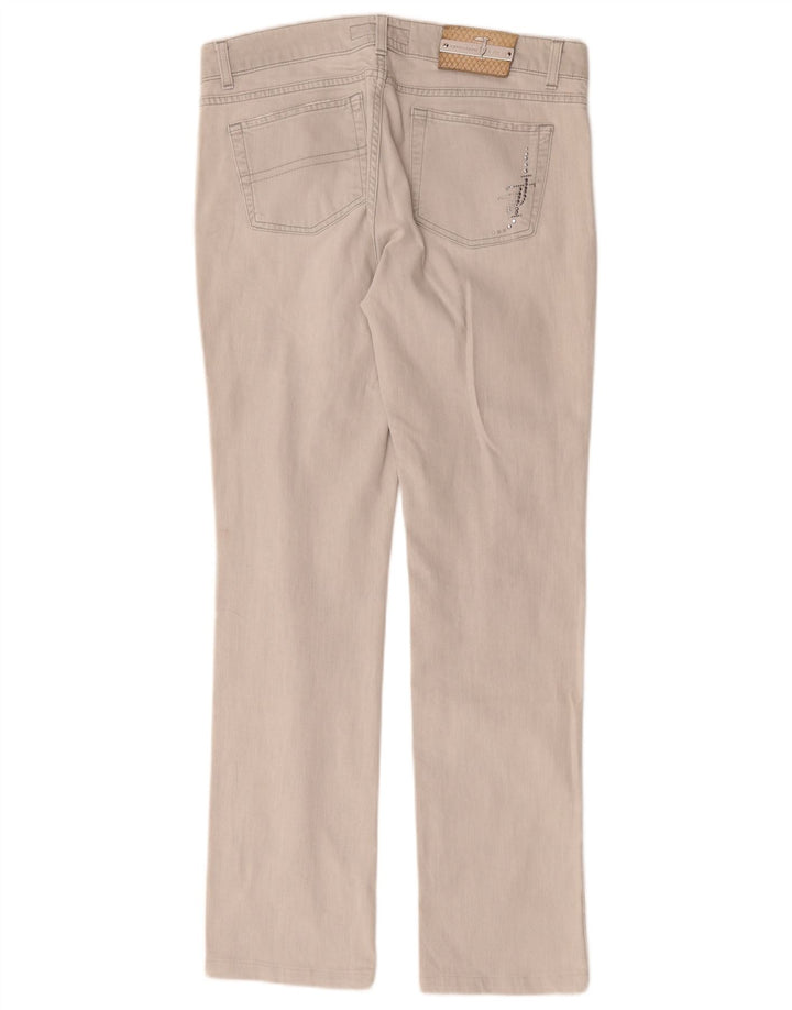 Trussardi Womens Slim Jeans W30 L30 Grey Cotton
