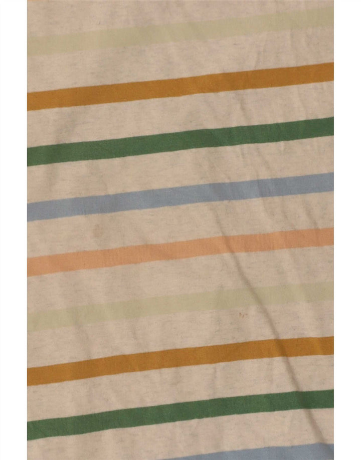 Fat Face Mens T-Shirt Top 2XL Multicoloured Striped Cotton