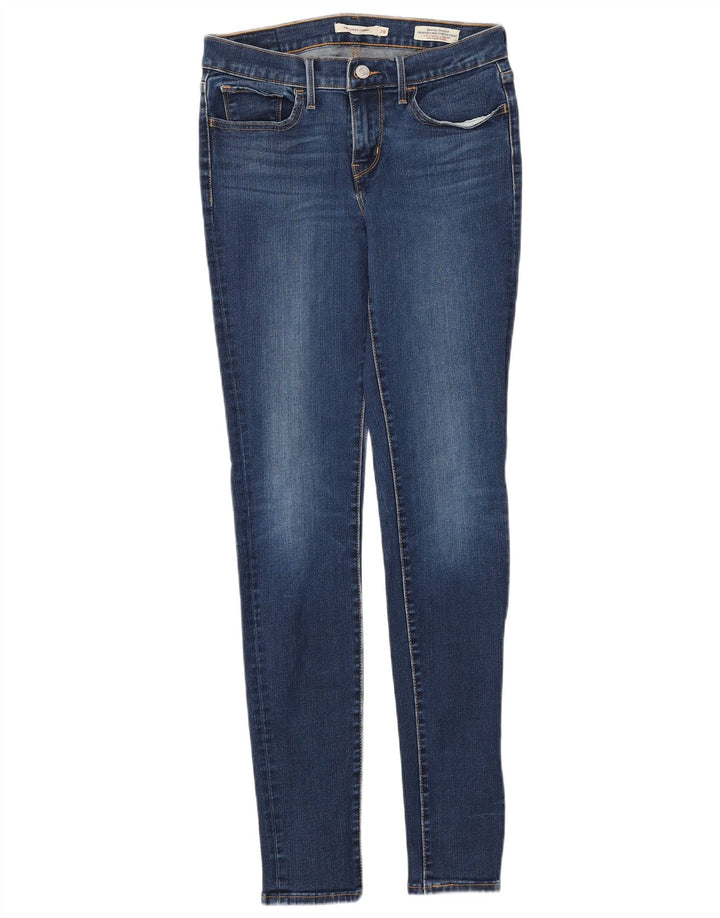 LEVI'S Womens 710 Super Skinny Jeans W28 L32 Blue