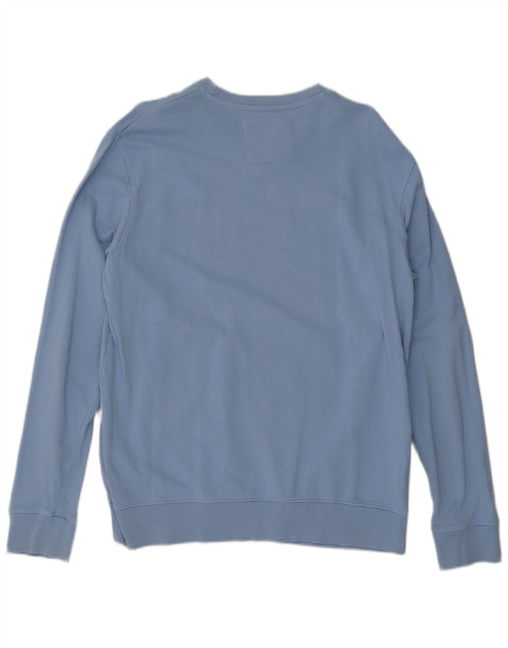 Crew Clothing Mens Sweatshirt Jumper Large Blue Cotton