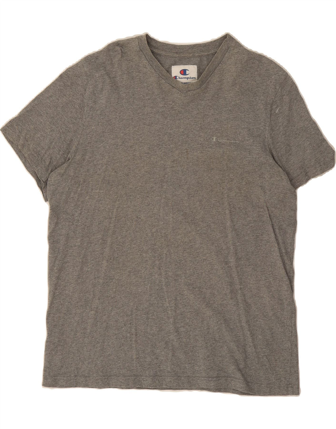 CHAMPION Mens T-Shirt Top 2XL Grey Vintage Champion and Second-Hand Champion from Messina Hembry 