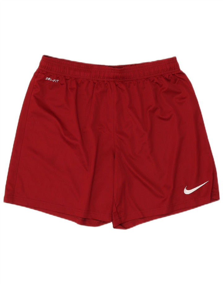 Nike Mens Dri Fit Sport Shorts Medium  Red Polyester