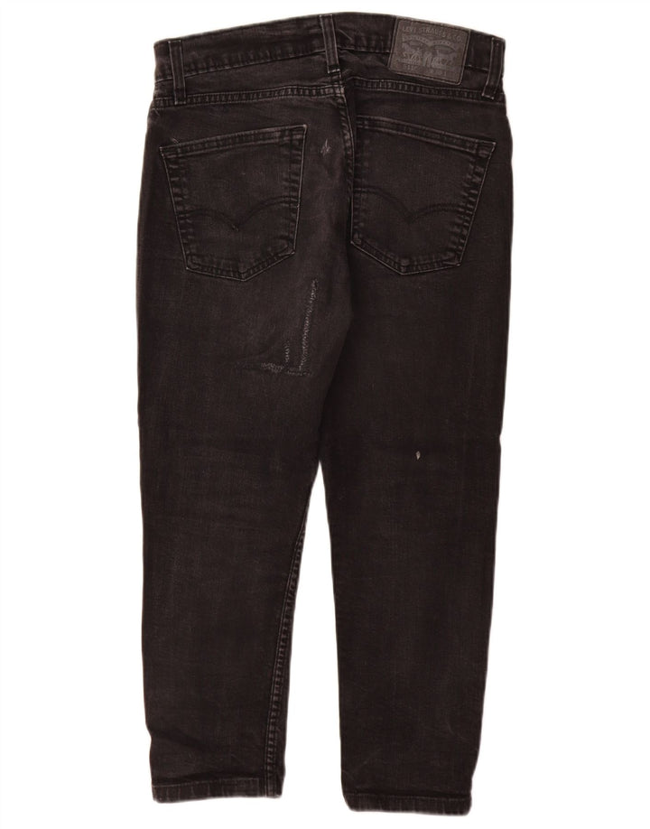 Levi's Mens 511 Slim Jeans W30 L24 Black Cotton