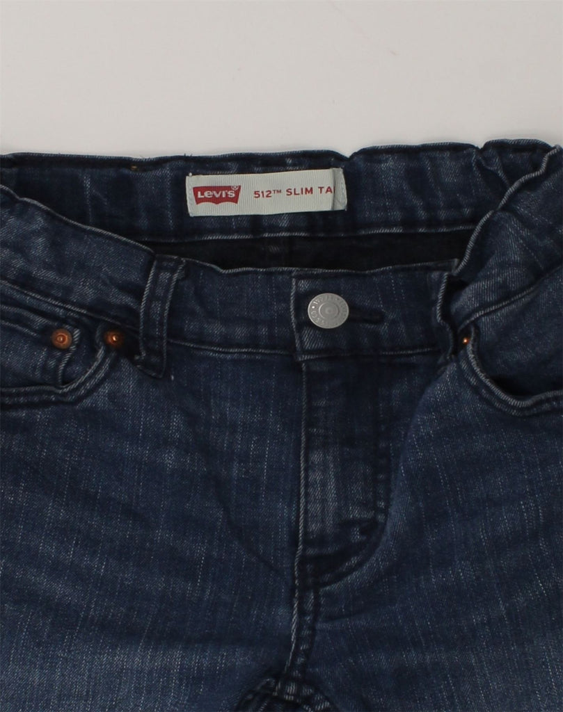 LEVI'S Girls 512 Slim Jeans 11-12 Years W26 L28  Blue Cotton | Vintage Levi's | Thrift | Second-Hand Levi's | Used Clothing | Messina Hembry 