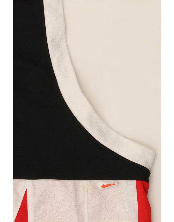 Nike Mens Graphic Vest Top Large Red Colourblock Polyester