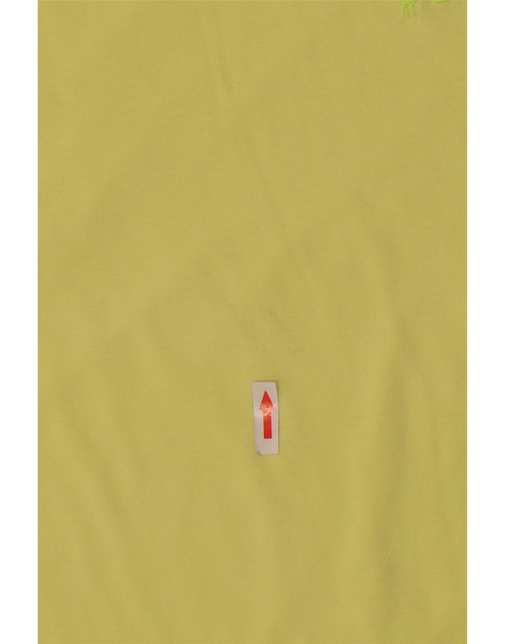 Diesel Mens T-Shirt Top XL Yellow