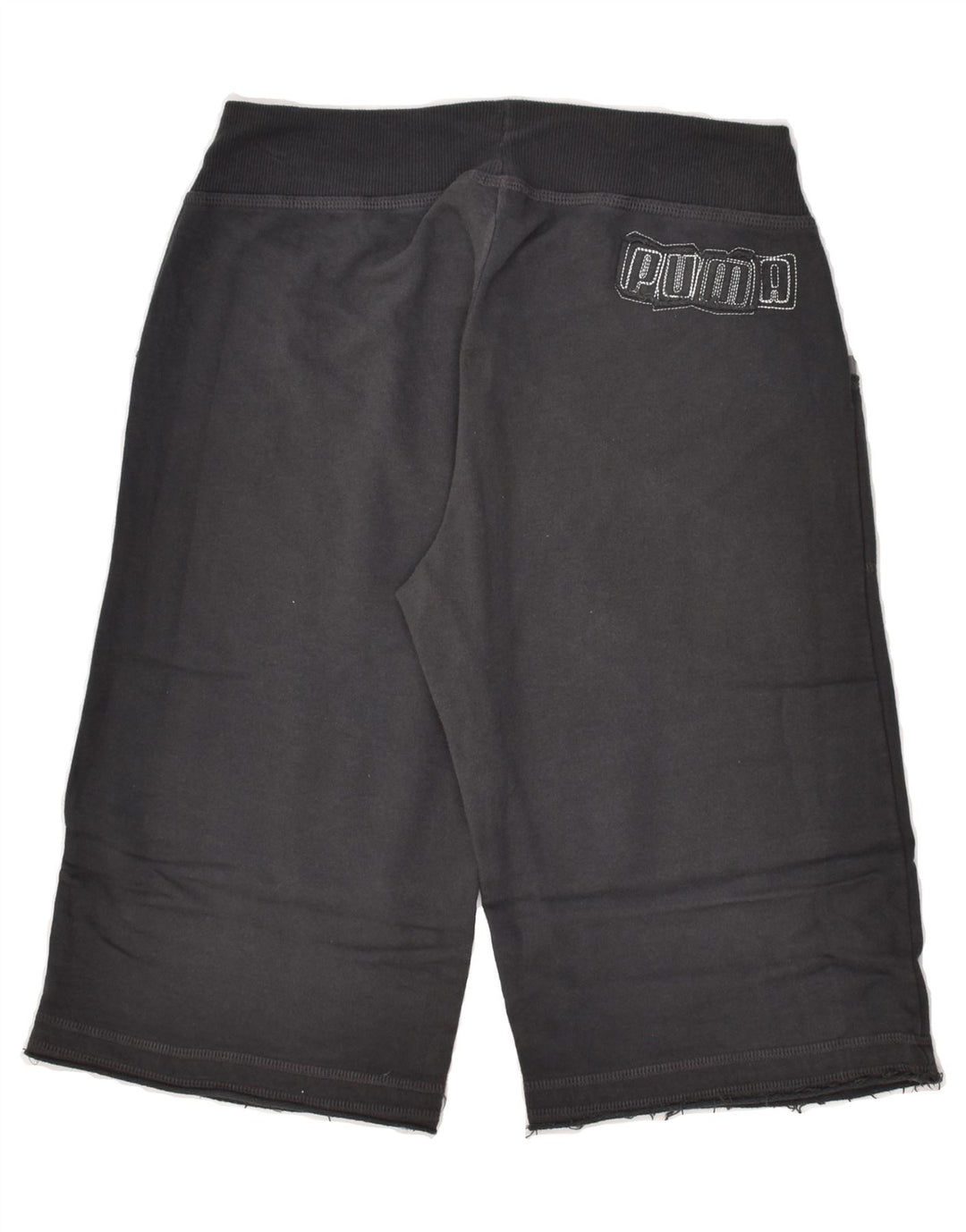 PUMA Womens Sport Shorts UK 10 Small Grey Cotton | Vintage Puma | Thrift | Second-Hand Puma | Used Clothing | Messina Hembry 