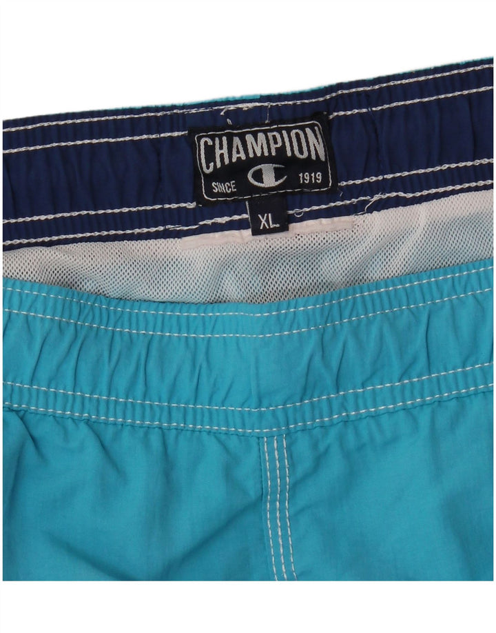 CHAMPION Mens Swimming Shorts XL  Blue