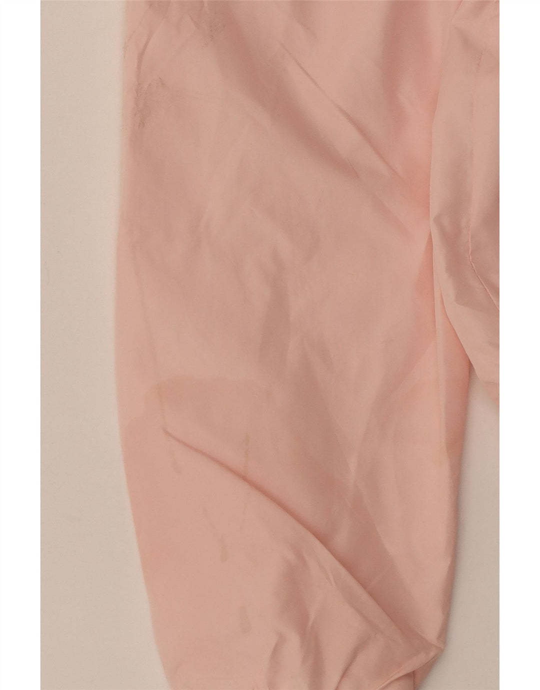 Fila Womens Hooded Oversized Rain Jacket UK 6 XS Pink Polyester