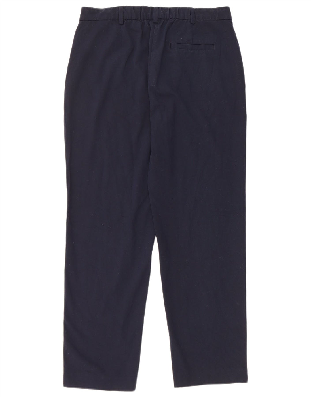 Marks & Spencer Womens Suit Trousers UK 12 Medium W30 L28 Navy Blue