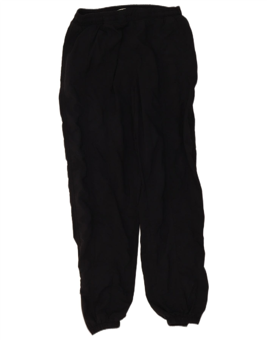 REEBOK Mens Tracksuit Trousers Joggers Medium Black